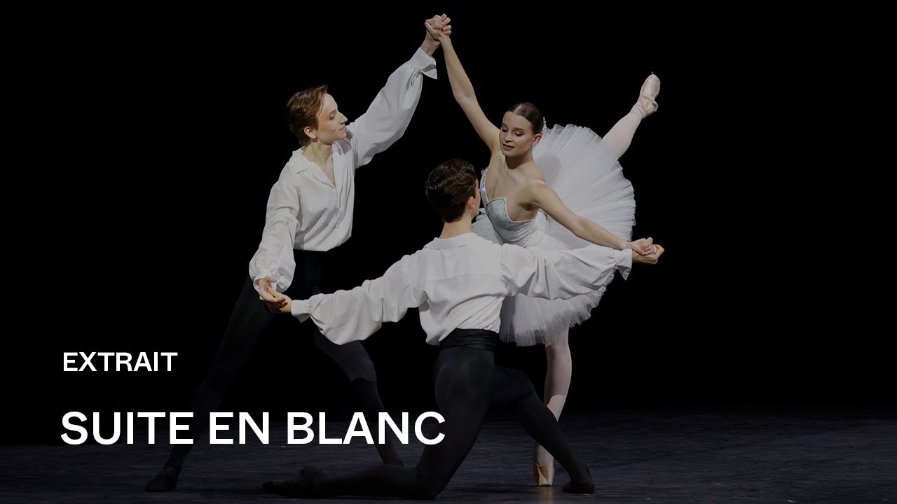 EXTRAIT SUITE EN BLANC de Serge Lifar   Spectacle de lcole de Danse de lOpra