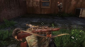How to kill a Clicker without a shiv, gun and melee weapon.