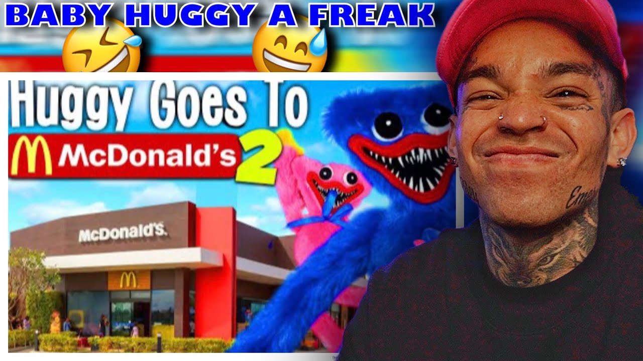 Huggy's World - Poppy Playtime Plush: Huggy Wuggy's Goes To Mcdonalds 2 ...