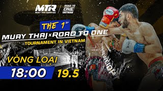 🔴Trực tiếp: Vòng loại Muay Thai Rampage x Road To ONE