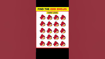 Find the odd Emoji Out ➡️16 ||#riddles #braintest #shorts #ytshort