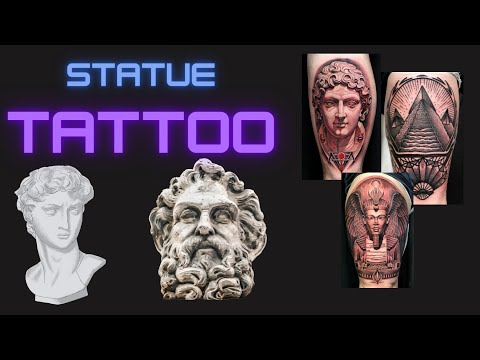 Marble ancient greek statue in the beauty salon having tattoo 29622588  Stock Photo at Vecteezy