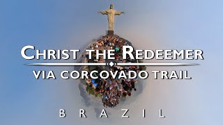 Christ the Redeemer Hike via Corcovado Trail - Brazil