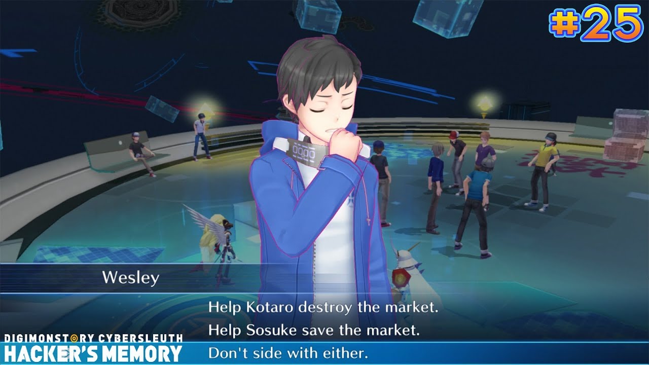 THE FATE OF THE DIGIMARKET IS IN MY HANDS! | Digimon Story: Cyber Sleuth Hacker's Memory Part 25