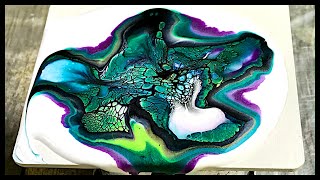 Mixed Pouring Medium Bloom Coasters with Gorgeous Colourarte Pigments &amp; GIVEAWAY WINNER ANNOUNCED