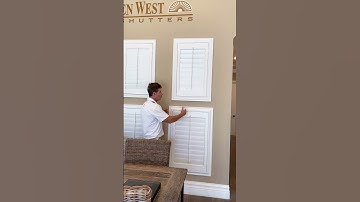 Custom Shutter Moldings Explained | Golden West Shutters Showroom Tour
