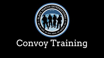 Training: Convoys