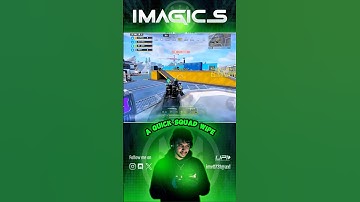 I GOT SURPRISED | QUICK SQUADWIPE | 1v4 #shortsfeed #shorts #codm