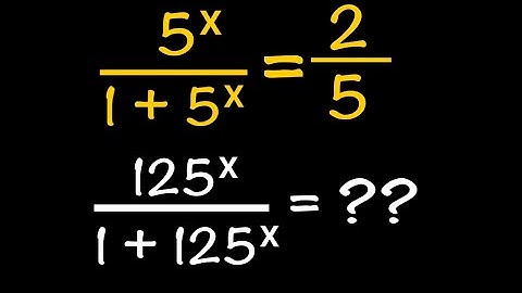 Mathematics Olympiad Problem | Solving a Nice  Exponential equation using simple manipulation