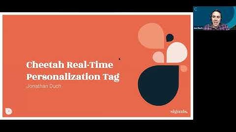Cheetah Real-Time Personalization: Web Tag