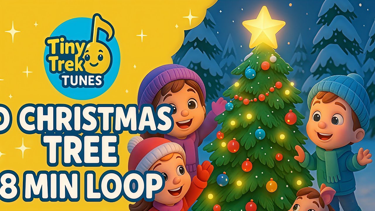 O Christmas Tree | Christmas Song for Kids | 8 MIN LOOP - YouTube