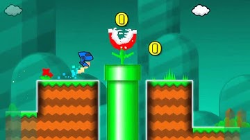 Easy user coin-level new súper DASH  bros-by d4sh3r-GEOMETRY DASH