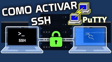 ✅ Como INSTALAR y ACTIVAR SSH en Kali Linux | Conectar PuTTY a Maquina Virtual LINUX