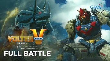 Voltes V Legacy: Voltes V versus Zairus (Full Battle)