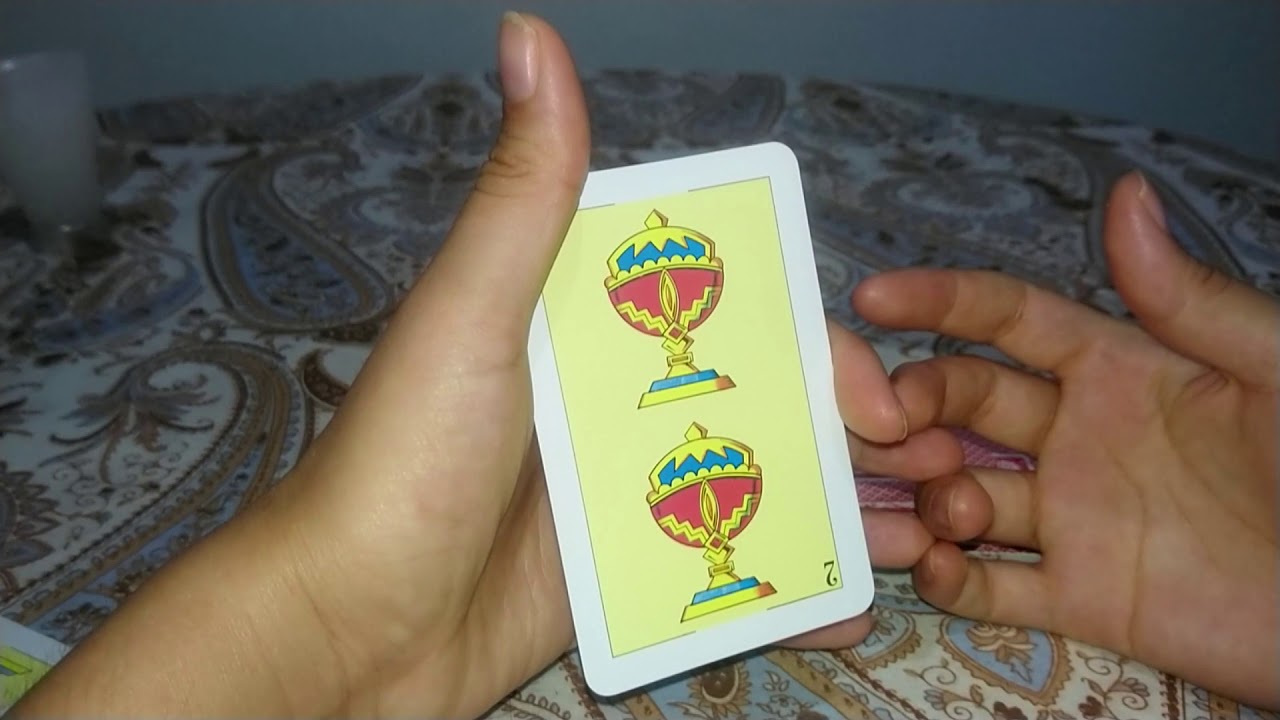 dos de copas/ Baraja española - YouTube