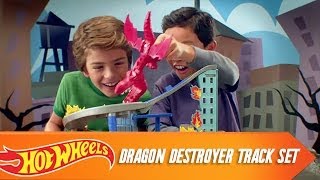 Dragon Destroyer Track Set Commercial | @HotWheels