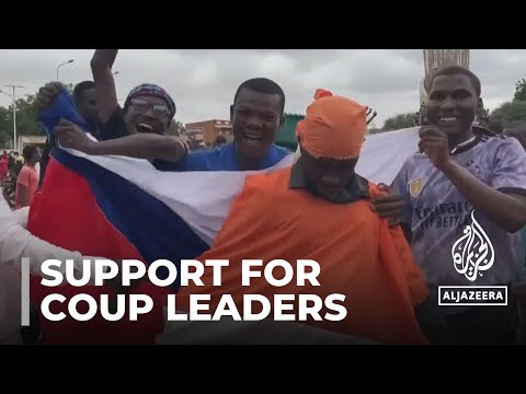 Pro-coup protests continue in Niger as Biden urges Bazoum release
