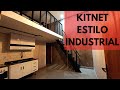 Nossa Primeira Kitnet Mobiliada Estilo Industrial - INVESTINDO EM KITNETS