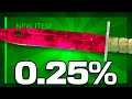 I UNBOXED A 0.25% RARE BAYONET RUBY ON RAINGG!