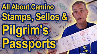 Pilgrims Passports Stamps and Sellos  Mike on the Camino