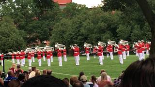 United States Marine Drum and Bugle Corps Sunset Parade Part 2