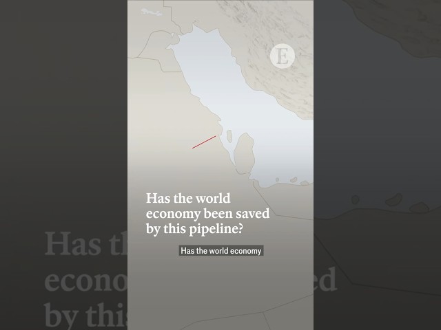 Has the world economy been saved by this pipeline?