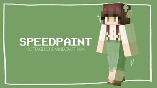 Making a Minecraft skin - Green Cottagecore [+Download] screenshot 2