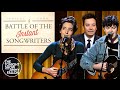 Battle of the Instant Songwriters: Texting with My Mittens On, North Pole Dancing | The Tonight Show