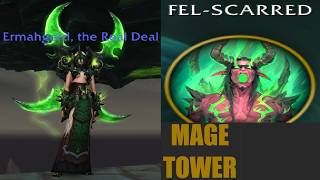Midnight Mage Tower: Havoc Demon Hunter (Fel-Scarred) - Closing the Eye - WoW