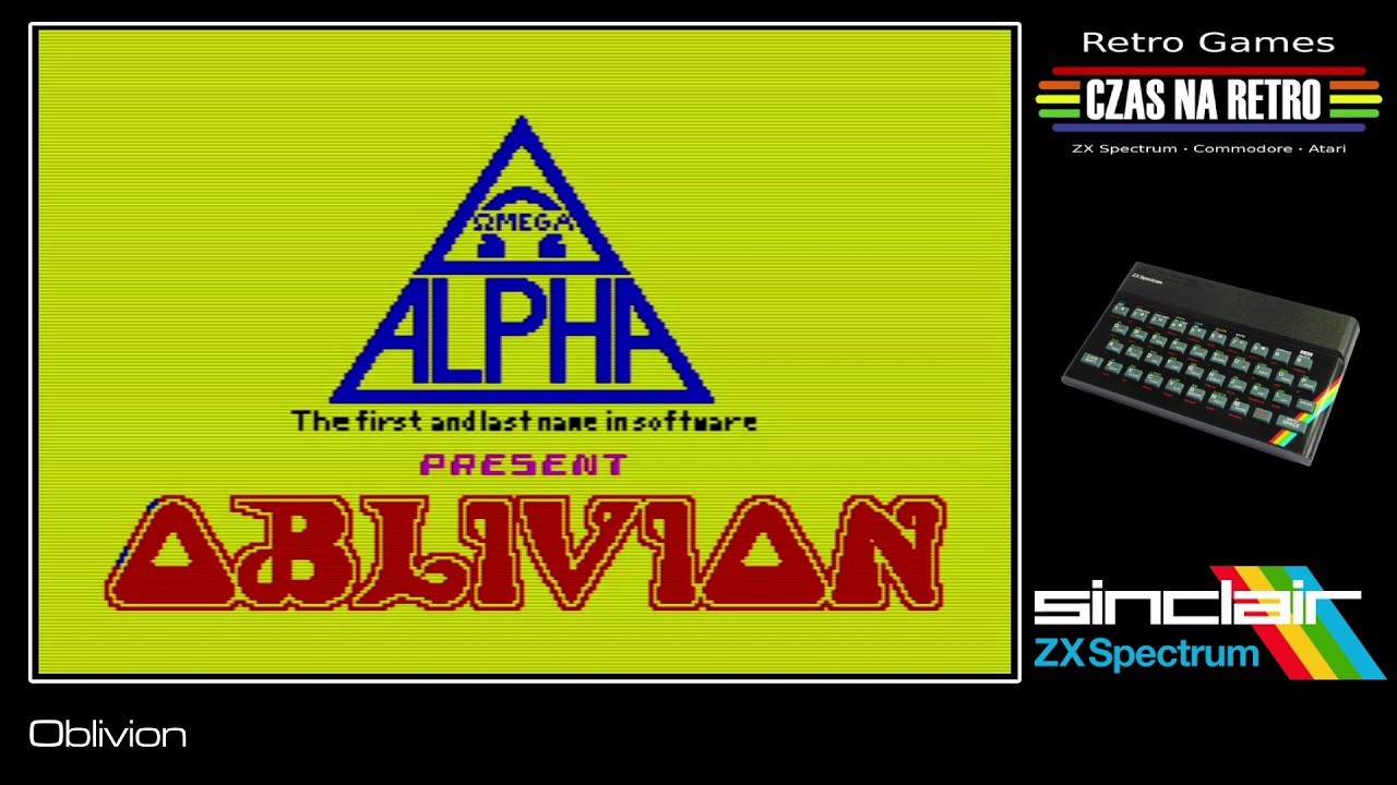 Oblivion (1986) - ZX Spectrum - YouTube