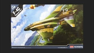 Academy 1/48 F-4C "Vietnam War" Scale Model Review