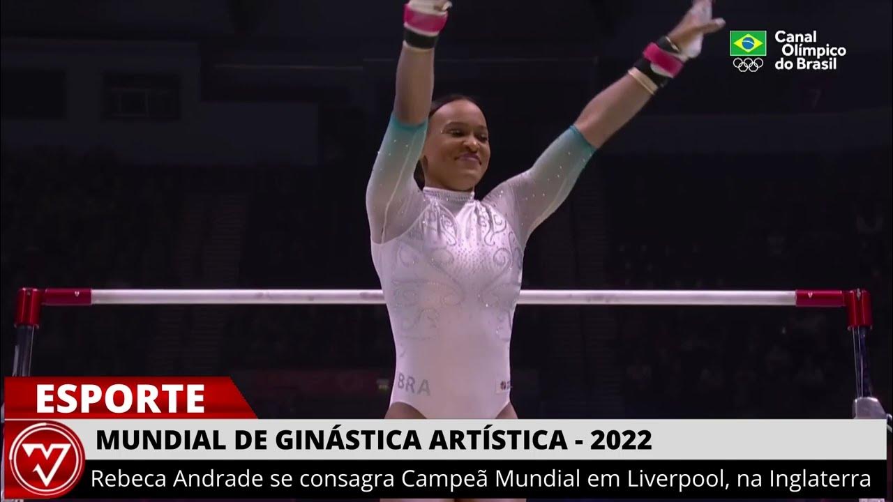 Rebeca Andrade é prata no mundial de Ginástica Artística - ABC do ABC