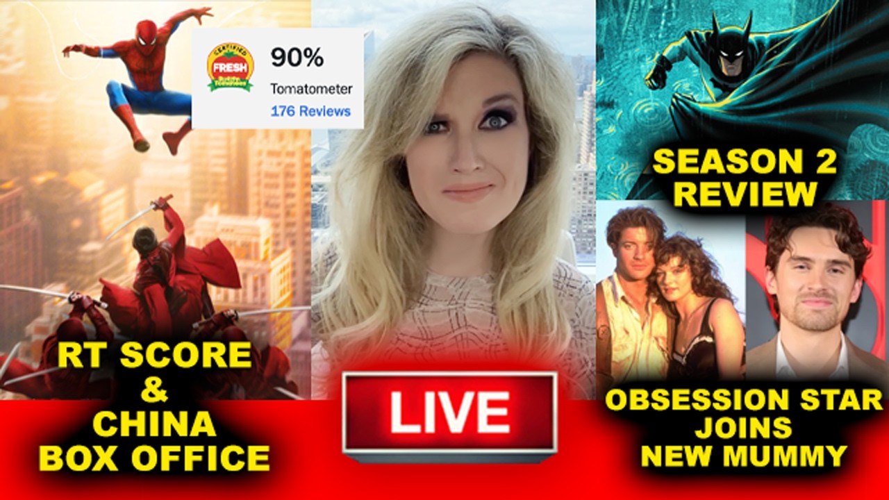 Spider-Man Brand New Day Rotten Tomatoes & China Box Office! Batman Caped Crusader Season 2 Review!