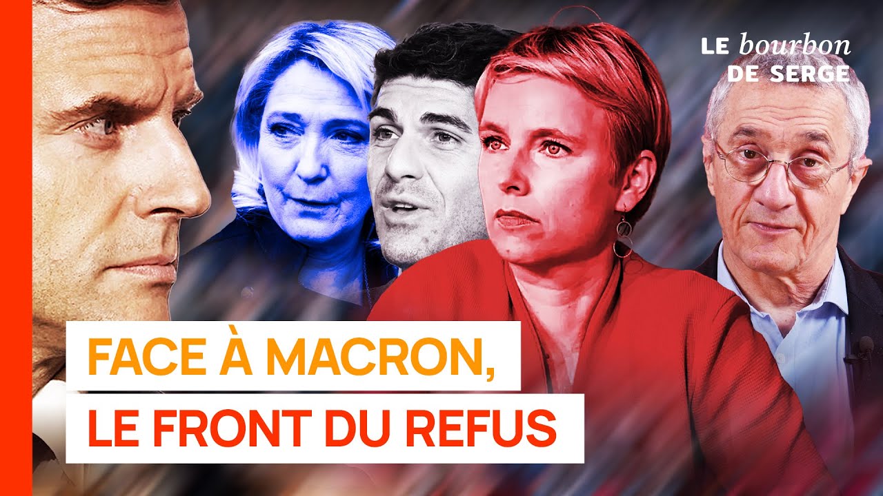 Retraites : face à Macron, le front du refus