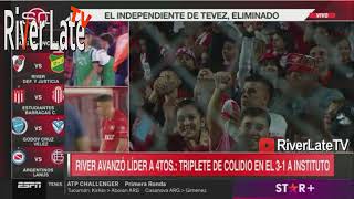 Resumen - Instituto 1 vs River Plate 3 - 14ª - Copa LPF 2024