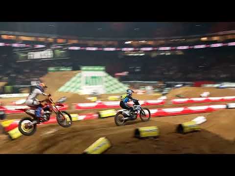 Supercross Paris Mathys Boisramé