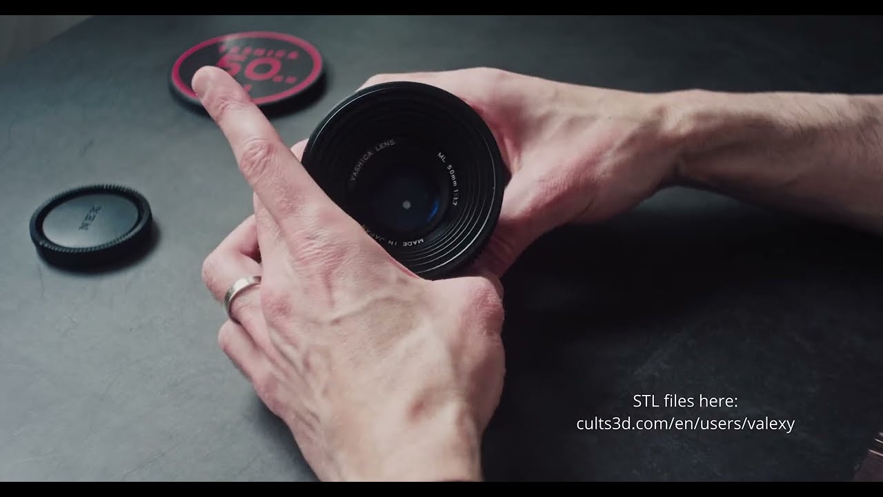 Yashica ML 50mm cinema lens assembly ( rehousing)