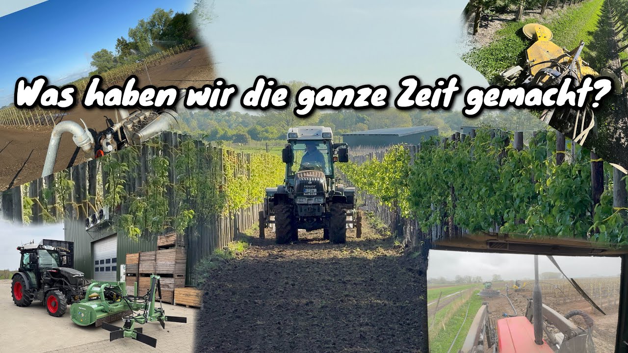 Obsthof Raddatz - Was haben wir die ganze Zeit gemacht? | Neuanlage | Beregnung | Ausdünnung