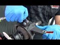 How to rebuild a samurai solid front axle part 5 installing differential axle  knuckle