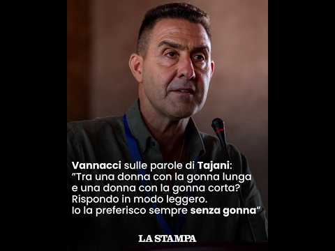 Video VANNACCI: Gonna lunga o corta? Io le donne le preferisco sempre senza