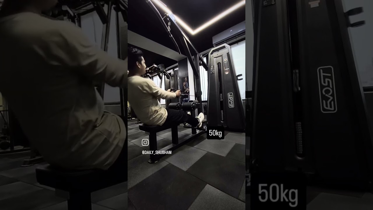 Back pull 50 kg @dailyshubham 