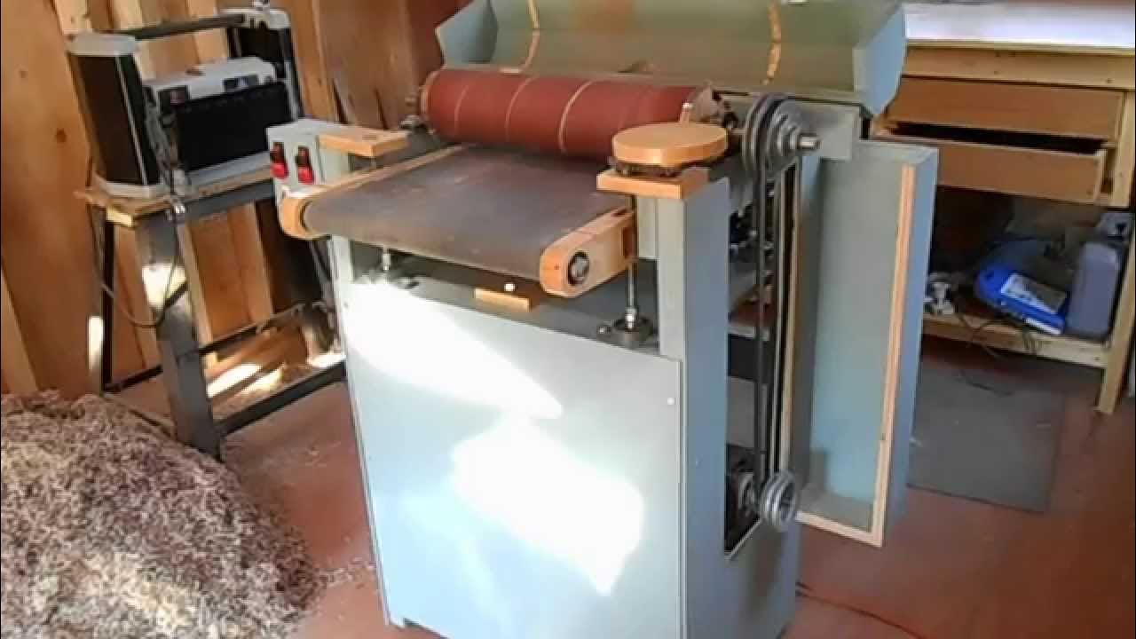 Homemade 18" Drum Sander Part 1 of 4 YouTube