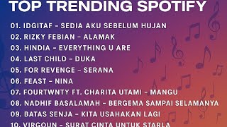 Download Lagu Kumpulan Playlist Lagu Spotify Terbaru 2025 || Sedia Aku Seblum Hujan, Alamak, Hindia - Tanpa Iklan MP3