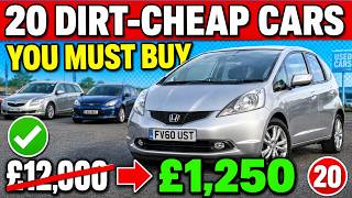 20 Dirt-Cheap Cars You MUST Buy in the UK — They’ll Outlast Every New Car
