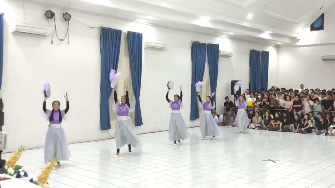 Festival Tambourine Banners Remaja Kreatif Manado - Tambourine GPdI Ekklesia Taas