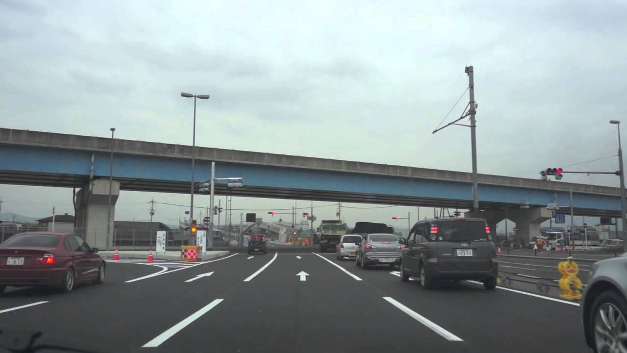 橿原バイパス新堂ランプ工事 京奈和自動車道 2012 03 08 Youtube