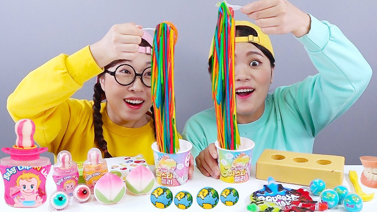 ⁣Món tráng miệng sô cô la thạch Mukbang DONA Việt Nam