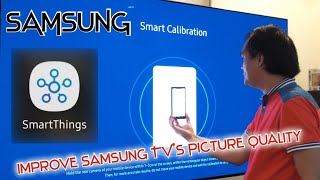 Calibrate Your Samsung TV with Smart Things App : Samsung Smart Calibration