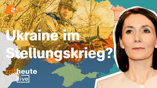 Was die ukrainische Gegenoffensive trotzdem erreicht hat | Militärexpertin Claudia Major bei ZDFheute live