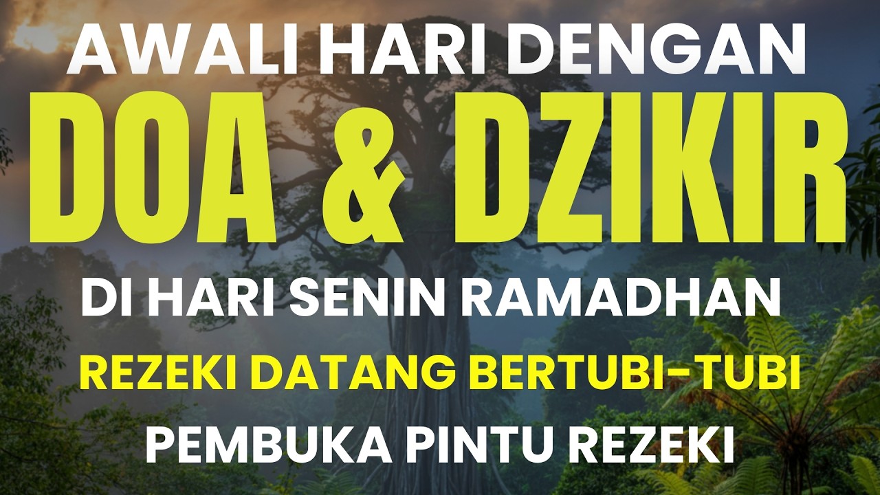 DZIKIR & DOA HARI SENIN 19 RAMADHAN SESUAI SUNNAH RASUL I DZIKIR PELUNAS HUTANG & PANJANG UMUR